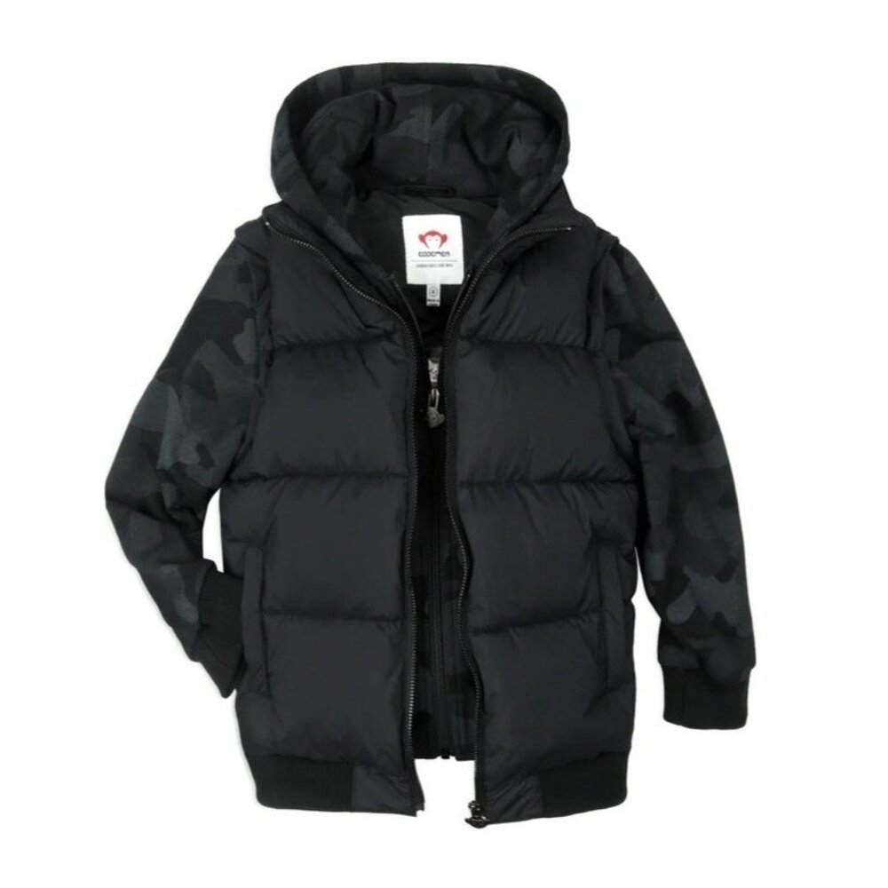 Appaman Turnstile Jacket in Black Camo